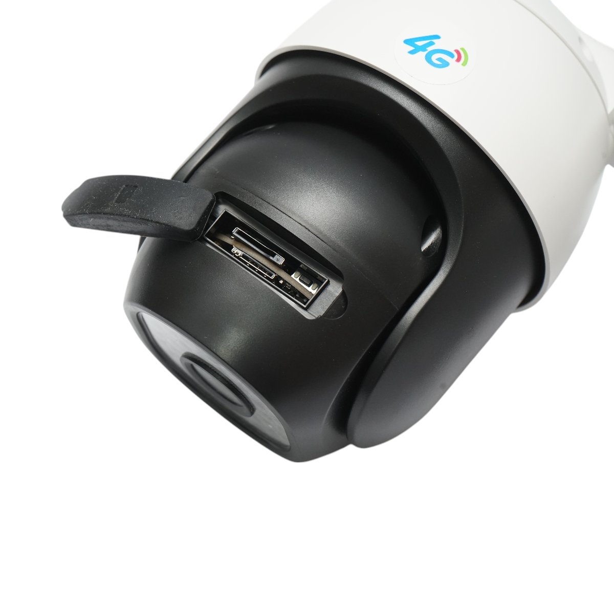 Camera de supraveghere smart P2P WIFI & 4G 3MP, senzor miscare, detectie umana, night vision, PTZ rotativa 355 grade, aplicatie V380 Pro